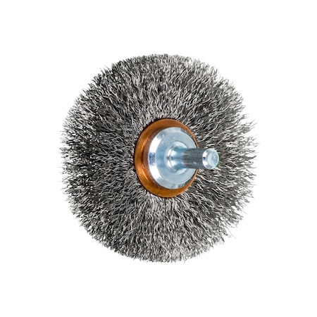 Pferd Mtd Crimped Wheel, .008 SS Wire, 2-1/2 82909